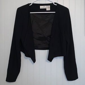 Liz Claiborne Cropped Blazer